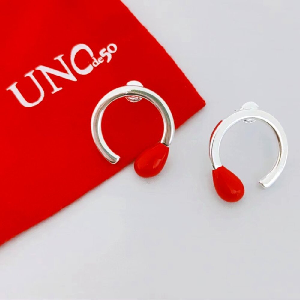 Uno de 50 Earrings It's a Match Earrings Silver-plated Women Jewelry Earring